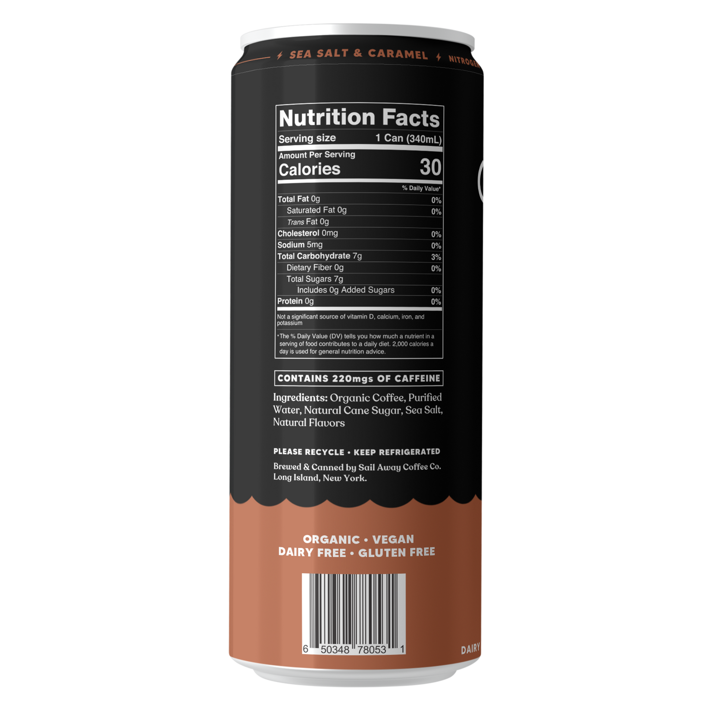 Cold Brew Coffee - Sea Salt & Caramel 4-Pack