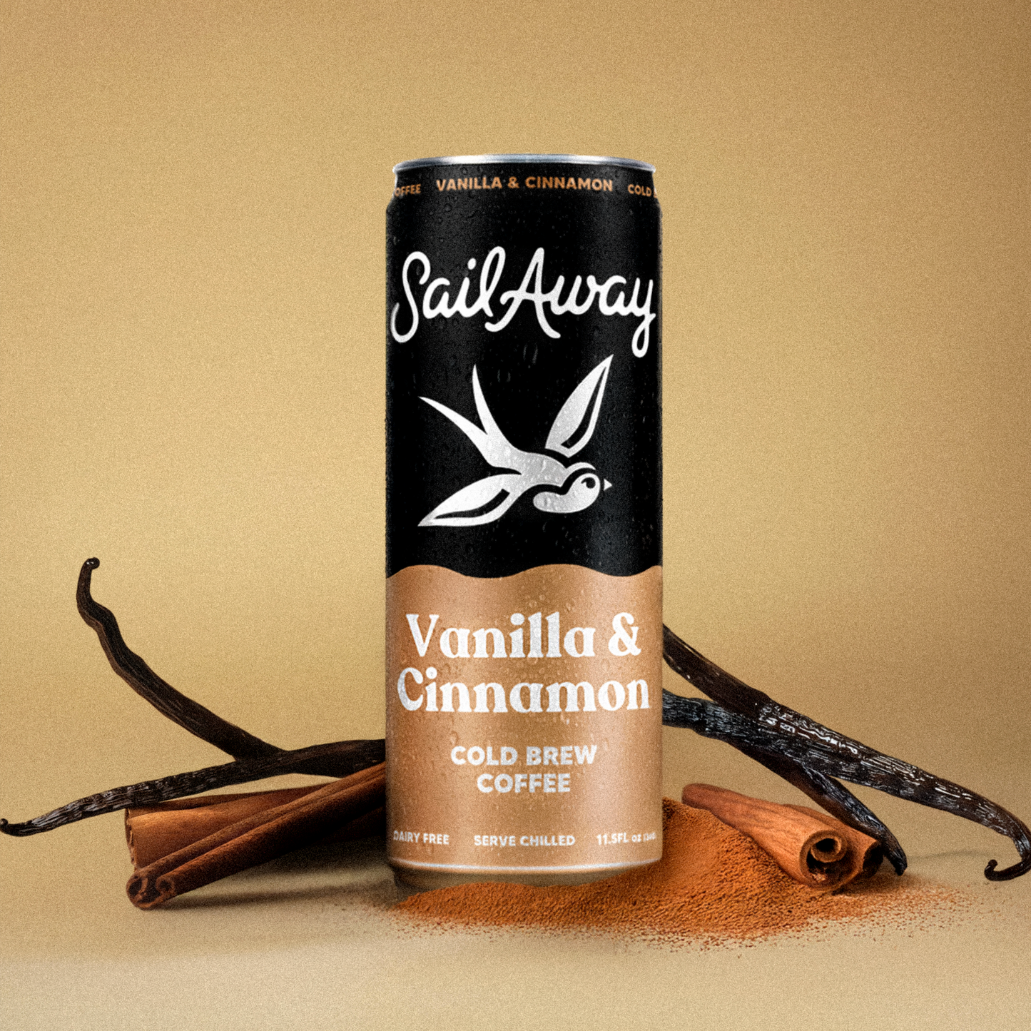 Cold Brew Coffee - Vanilla & Cinnamon 4-Pack