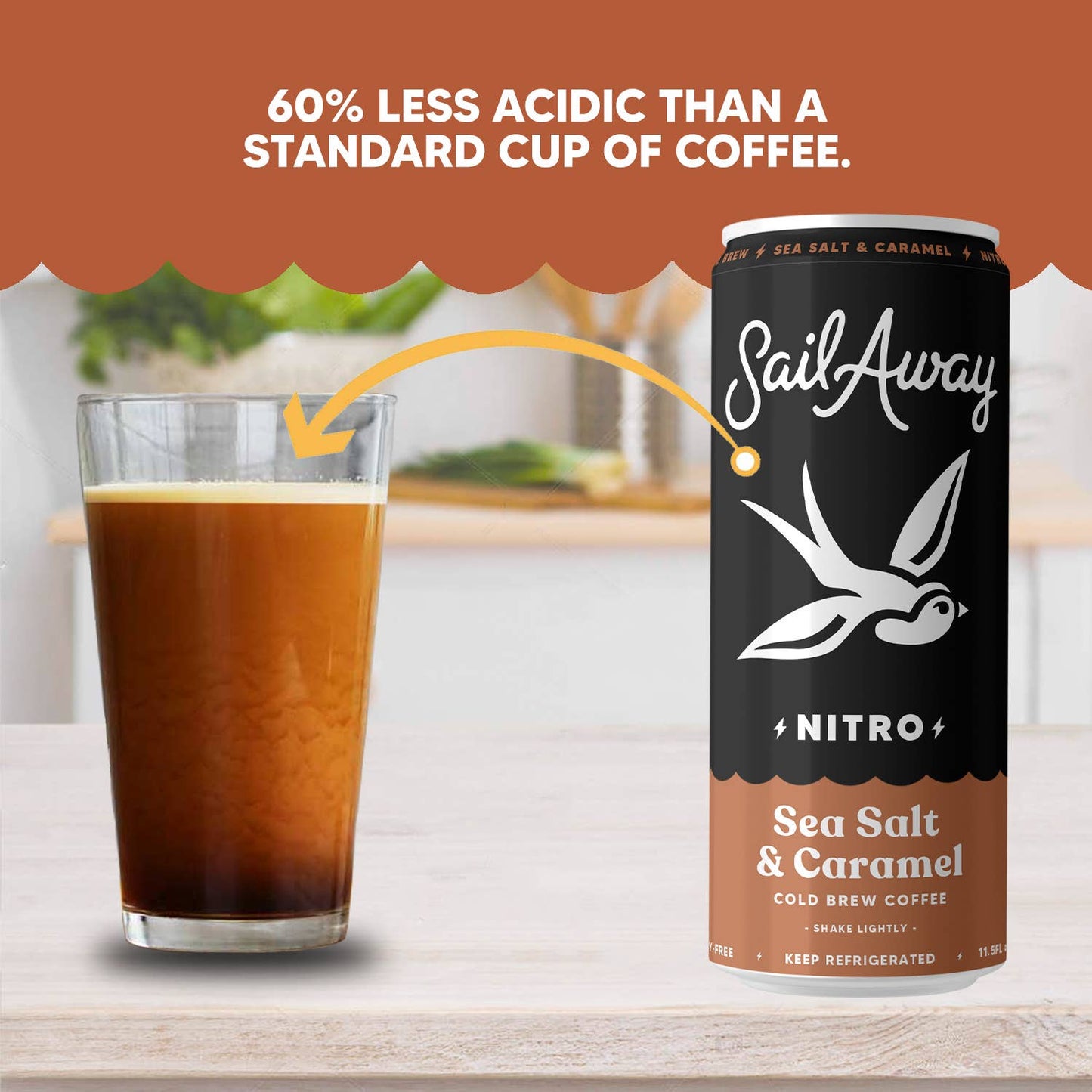 Cold Brew Coffee - Sea Salt & Caramel 4-Pack