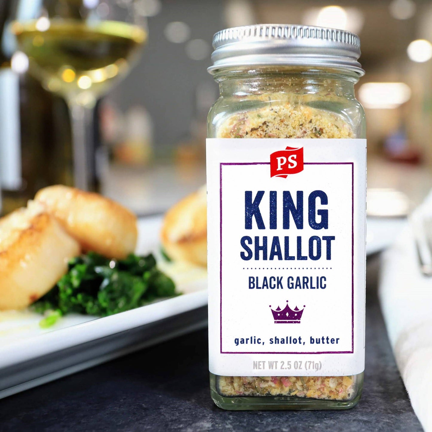 King Shallot - Black Garlic 2.5oz