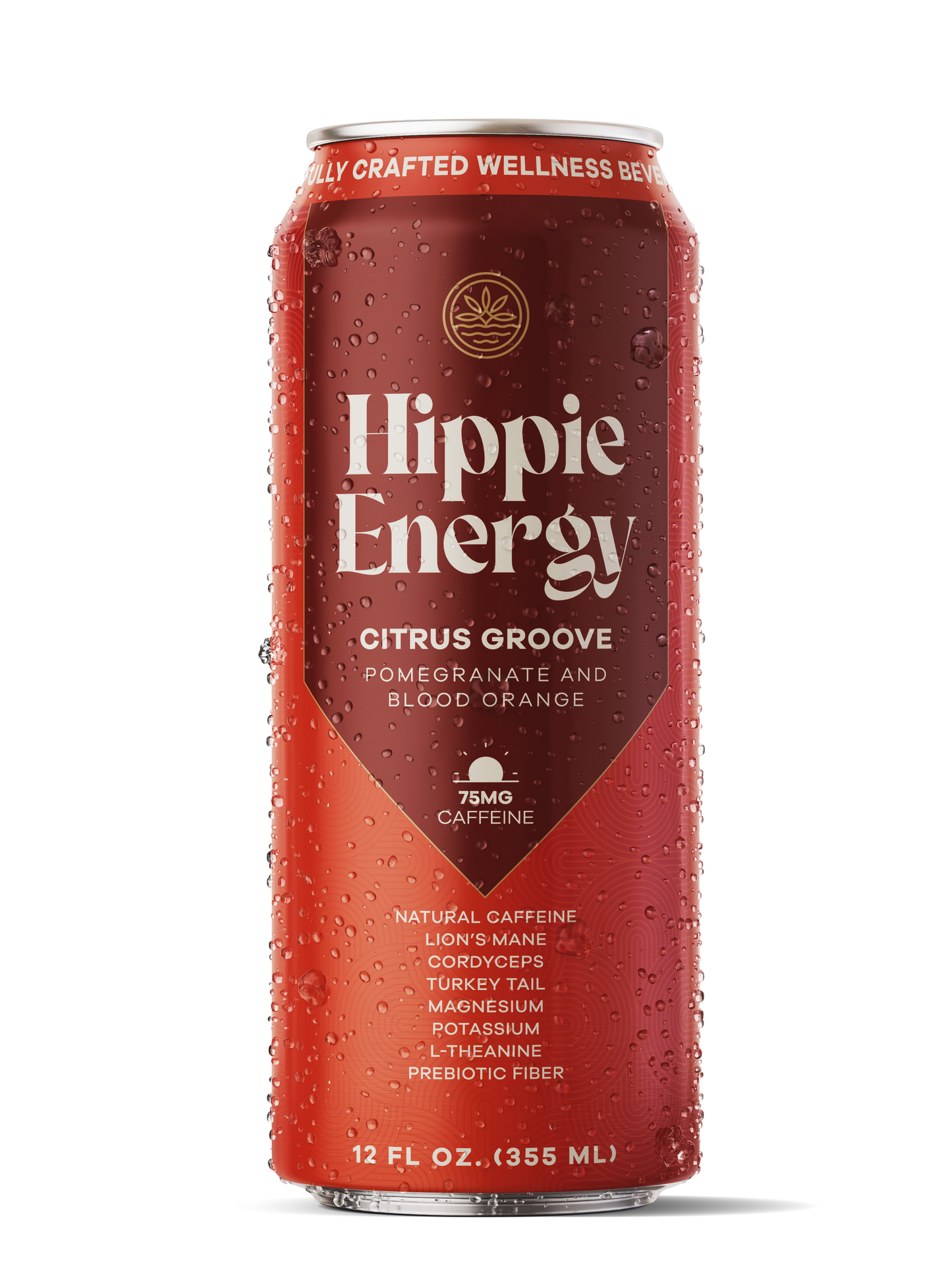 Hippie Energy Citrus Groove Energy Drink 4-Pack