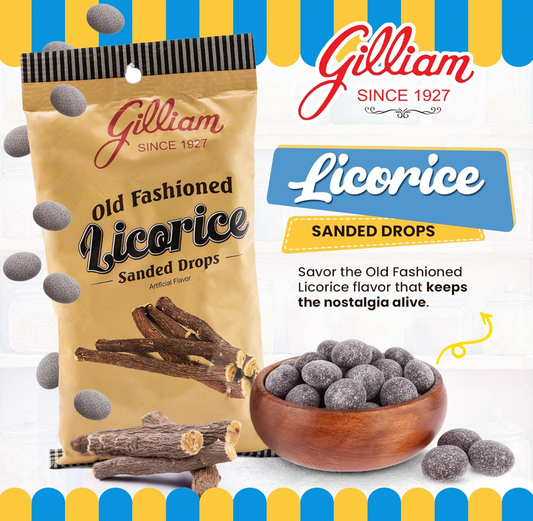 Gilliam Licorice Drops 4.5oz
