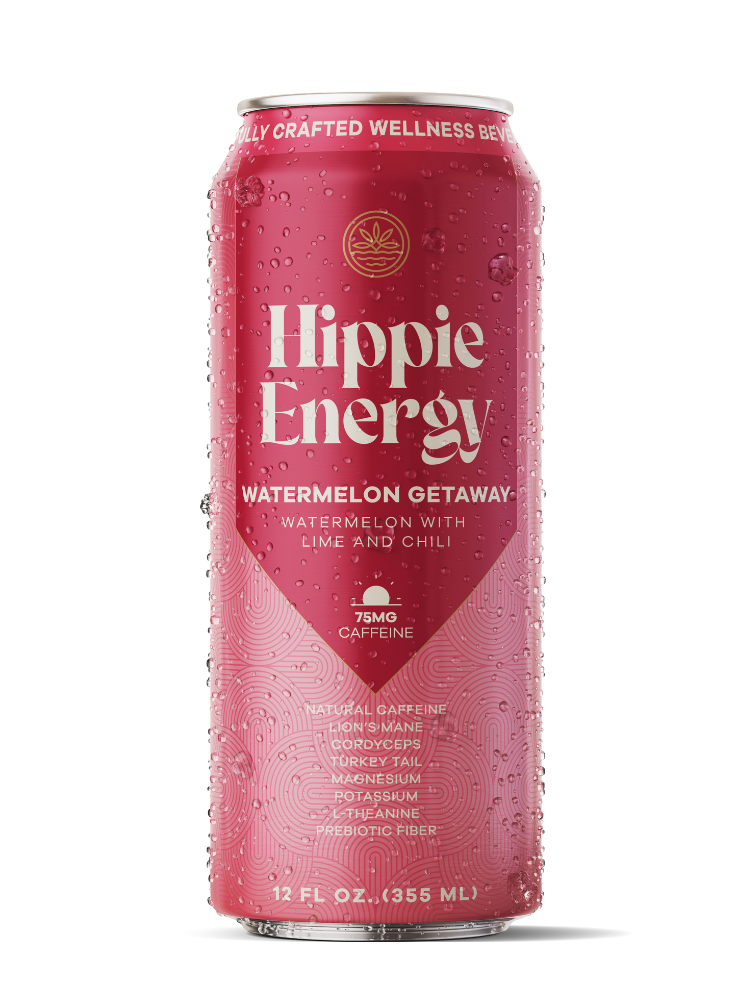 Hippie Energy Watermelon Getaway Energy Drink 4-Pack